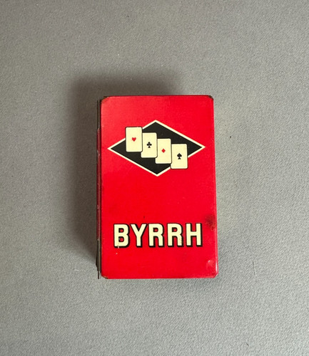 Boite jeu cartes byrrh - jeu,
