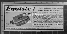 CHARGEUR ACCUS CHARGEABLOC OTHON COLOMBES 92 publicité advert 1950