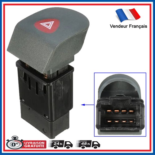 Interrupteur bouton warning - bouton,