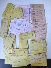 LOT 5 -  100 ANCIENS TICKETS