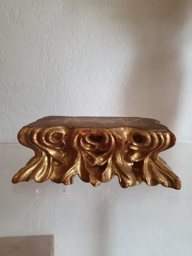 Ancien socle pieds bois - pieds,