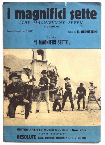 Partition vintage sheet music