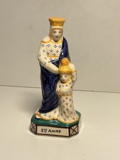 Statue STE ANNE , Faïence De