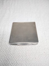 Grand poudrier argent massif Hénin & Cie 1er titre Minerve 950/1000