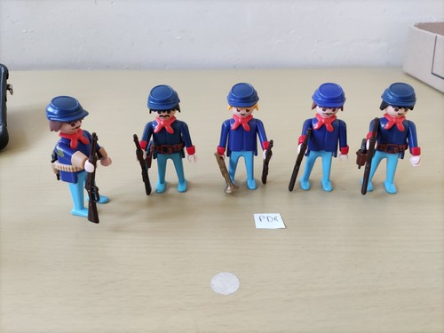 Playmobil far west soldats - 5,