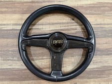 Rare volant Bbs carbone cuir véritable Italvolante Momo