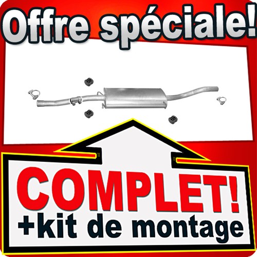 Silencieux intermédiaire pour - silencieux,