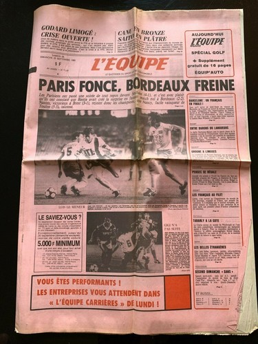 Equipe journal - b)l'equipe,