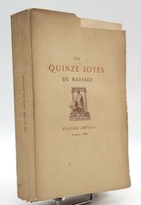 LES QUINZE JOYES DU MARIAGE