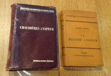 Chaudières à Vapeur / Machines à Vapeur - J. Dejust / A. Witz - Lot de 2