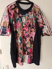 t shirt de collection adidas rugby stade français xxl taille petit