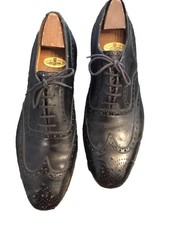 Authentique Derbies Cuir Noir