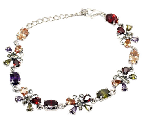 Bracelet 925 zircon - bracelet,