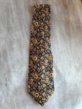 Cravate 100%soie vintage Nina