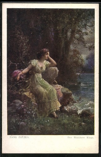 Carte postale artiste hans - d'artiste,