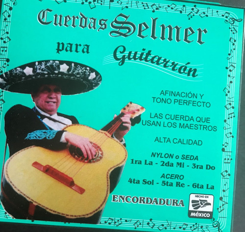 Cuerdas para guitarron - cuerdas, selmer
