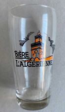 Verre à bière ancien / émaillé : Bière l'Algérienne