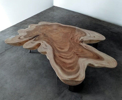 Table basse tronc arbre - en,
