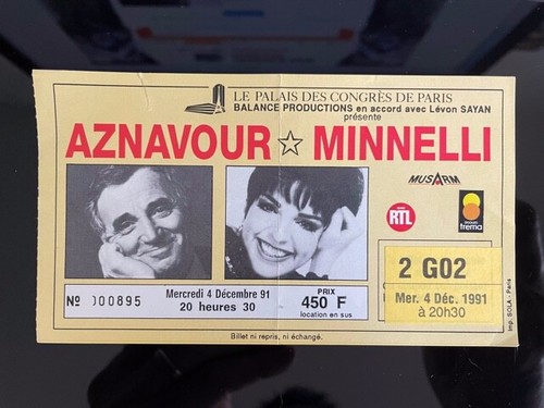 Place concert aznavour - place,