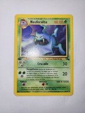 CARTE POKEMON - NOSFERALTO 1ERE EDITION 34/62 - FOSSILE WIZARDS (FR)