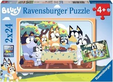 RAVENSBURGER, 2 Puzzles 24 Pièces - C'est parti avec BLUEY !, RAV057115