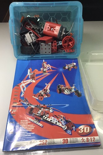 Meccano 352 set motorized - pc,