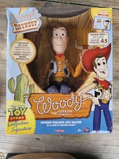Figurine Toy Story Woody Roundup - Figurine Parlante - Collection Signature