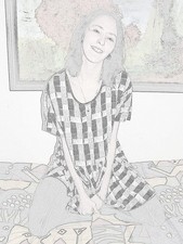 COULEUR Lot 12 Photos Charme Pinup Artistique Art Femme 7044 AMATEUR POILUE