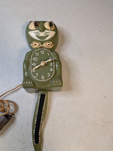 Kit cat clock vintage avocado - kit,
