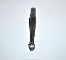 GULDEN Pince à sucre glaçon ART DECO en métal argenté Alsace 13.5cm