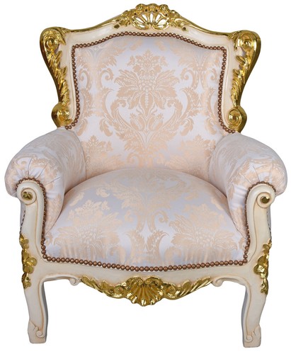 Fauteuil baroque louis xiv - fauteuil,