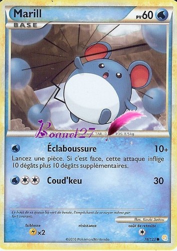Carte pokemon marill - ",