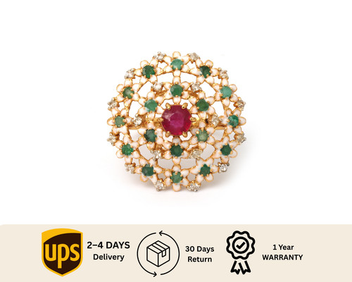 Bague carats avec - 18,