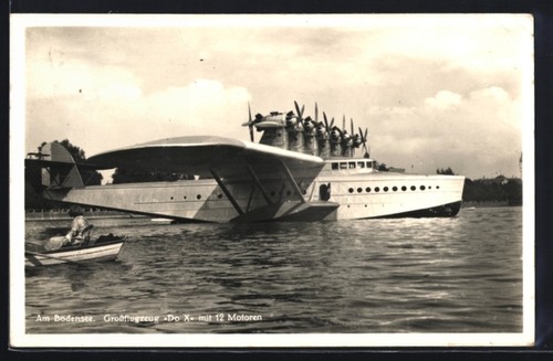 Carte postale dornier x - postale, do