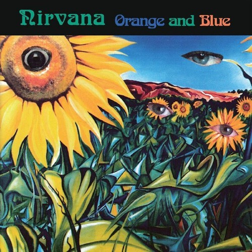 Nirvana orange and blue - nirvana,