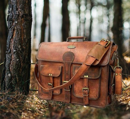 Sacoche mallette vintage - , 18"