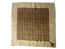 - BURBERRYS   Foulard  en soie  TBEG  vintage Scarf  77x77 cm