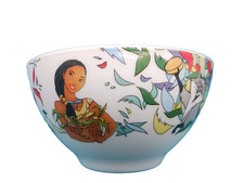 Ancien bol pocahontas disney - bol,