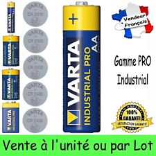 Piles LR6 VARTA ( dispo aussi LR03 6LR61 LR14 LR20 CR 2450 2430 2032 2025 2016 )