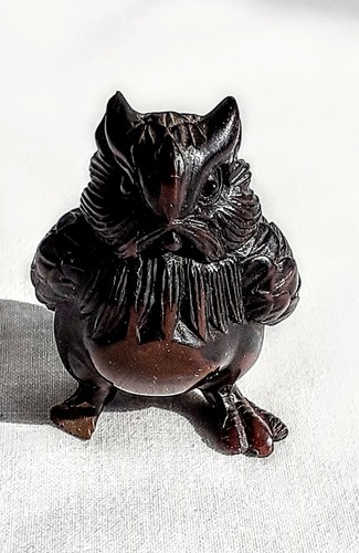 Chouette hibou figurine - chouette, de