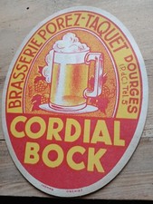 étiquette biere brasserie