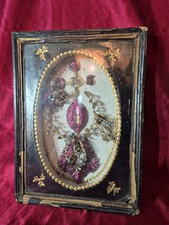 Superbe Grand  Reliquaire Paperolles Ex Voto  Du 18eme ?? Prévoir Restauration