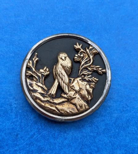 Grand bouton oiseau art