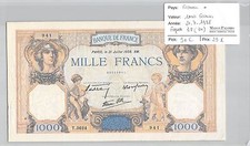BILLET FRANCE - 1000 FRANCS -