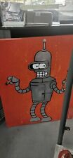 Peinture Gonzo Laszlo Bender Futurama