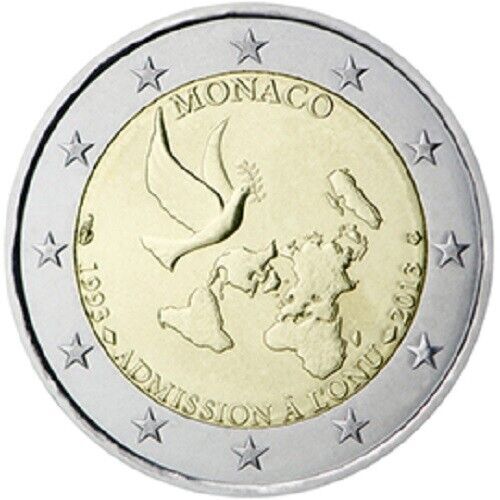 Euros commémorative monaco - 2,