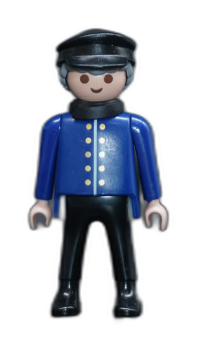 Playmobil personnage train