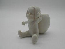 FIGURINE PORTE CURE DENT " BÉBÉ " EN BISCUIT ALLEMAND