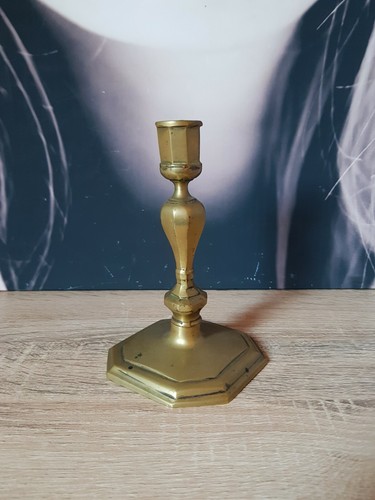 Ancien bougeoir bronze - bougeoir,