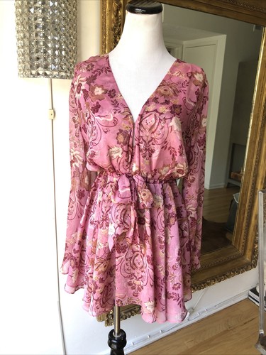 Robe mini manches longues - robe,